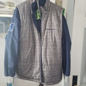 Reversible Seahawks Coat and Vest